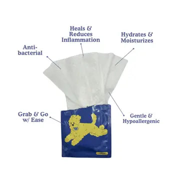 Fresh Paws Cleansing Wipes - On-the-Go Luxury