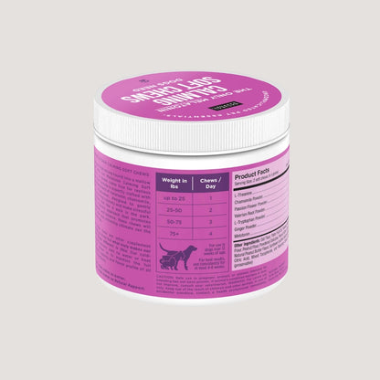 Calm & Serene Melatonin Soft Chews - Natural Anxiety Relief