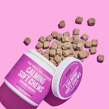 Calm & Serene Melatonin Soft Chews - Natural Anxiety Relief